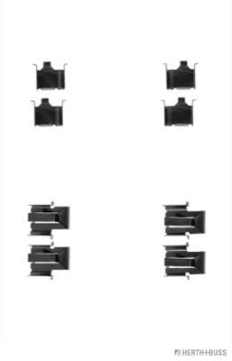 HERTH+BUSS JAKOPARTS Комплектующие, колодки дискового тормоза J3665001